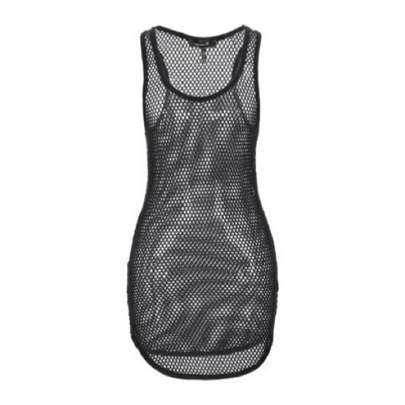Isabel Marant Tops - Isabel Marant black netted tank